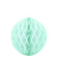 Honeycomb Ball, light mint, 20cm