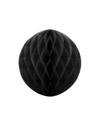 Honeycomb Ball, black, 30cm