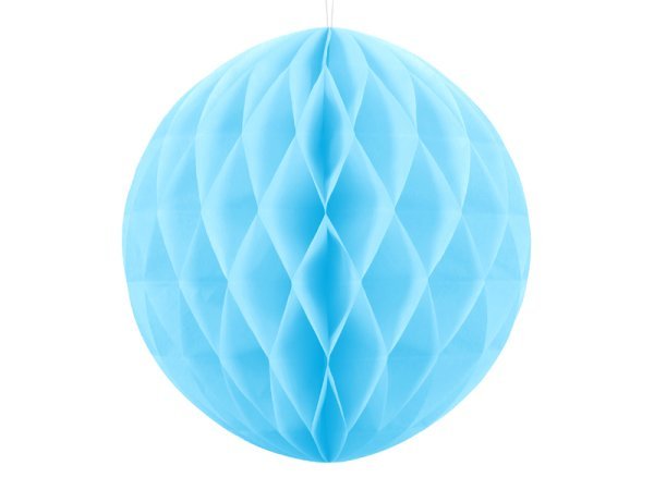 Honeycomb Ball, sky-blue, 30cm