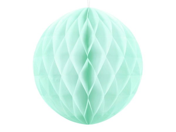 Honeycomb Ball, light mint, 30cm