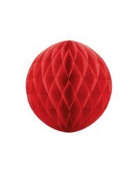 Honeycomb Ball, red, 40cm