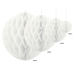 Honeycomb Ball, white, 40cm