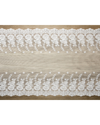 Lace, off-white, 0.45 x 9m (1 pc. / 9 lm)