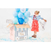 Balloons box - Boy or Girl, 60x40x60cm (1 pkt / 5 pc.)