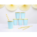 Cups, light blue, 220ml (1 pkt / 6 pc.)