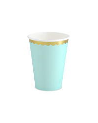 Cups, mint, 220ml (1 pkt / 6 pc.)