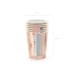 Cups She said yes!, rose gold, 220ml (1 pkt / 6 pc.)