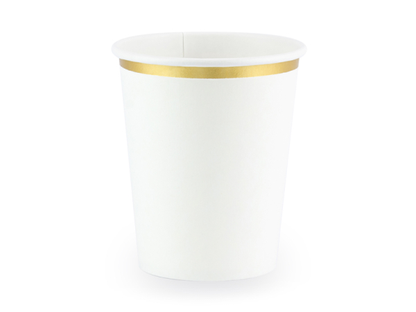 Cups, white, 260 ml (1 pkt / 6 pc.)