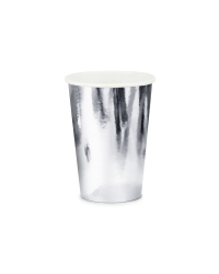 Cups, silver, 220ml (1 pkt / 6 pc.)