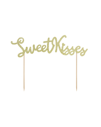 Cake topper Sweet Love - Sweet Kisses