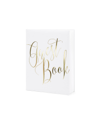 Guest Book, 20x24.5cm, white, 22 pages