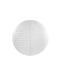 Paper lantern, white, 25cm