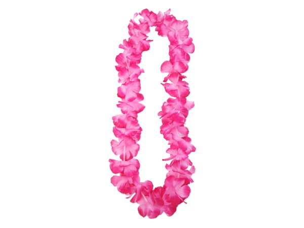 Hawaiian necklace, pink, 1m