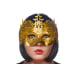 Party Mask with ornament, gold