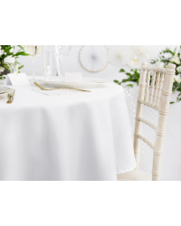 Tablecloth, white, 230cm