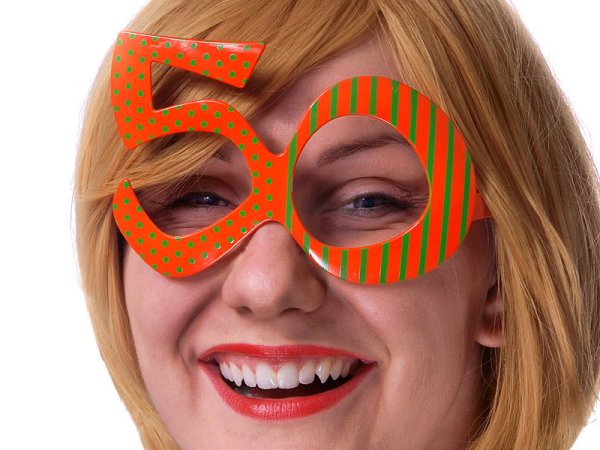 Glasses 50, orange