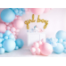 Round Balloon 1m, Pastel Light Blue