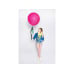 Round Balloon 1m, Pastel Fuchsia