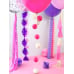 Round Balloon 1m, Pastel Fuchsia