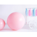 Round Ballon 1m, Pastel Pale Pink