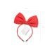 Headband Bow, red, 18x21cm