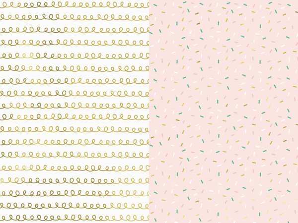 Wrapping paper, mix, 70x200cm (1 pkt / 2 pc.)