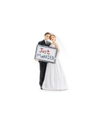 Figurine Just Married, 14.5 cm