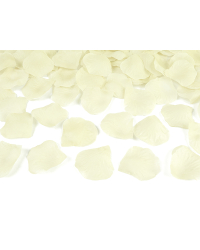 Rose petals in a bag, cream (1 pkt / 100 pc.)