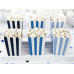 Decorative boxes for popcorn - Little Plane, mix, 7.5 x 7.5 x 12.5 cm (1 pkt / 6 pc.)