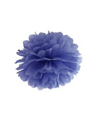 Tissue paper Pompom, navy blue, 25cm