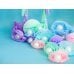 Tissue paper Pompom, light misty blue, 25cm