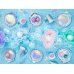 Tissue paper Pompom, light misty blue, 25cm