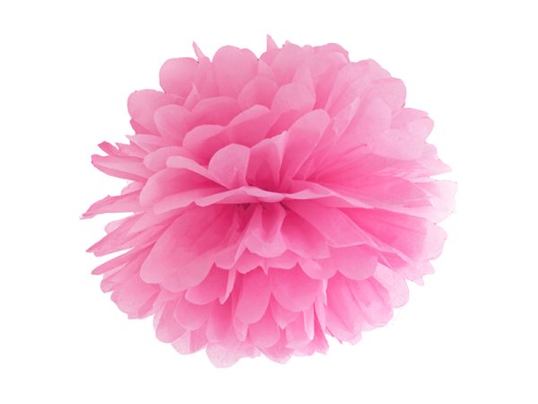 Tissue paper Pompom, pink, 35cm