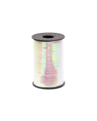 Plastic ribbon, iridescent, 5mm/225m