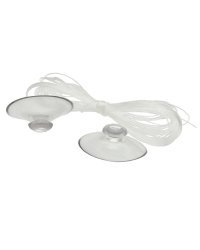 Suction cups with fishing line, 4cm (1 pkt / 6 pc.)