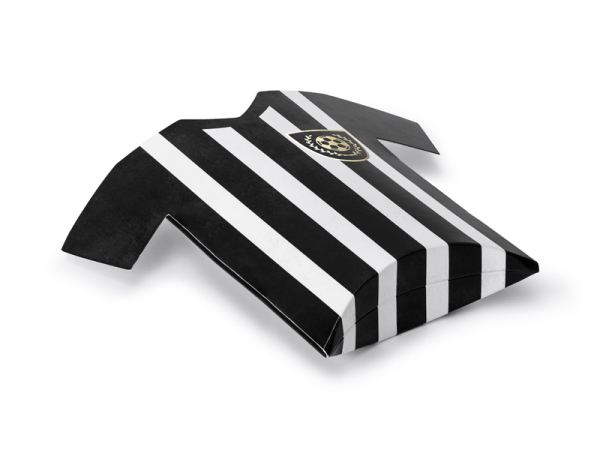 Boxes Football shirts, mix, 12x11x2.5cm (1 pkt / 6 pc.)