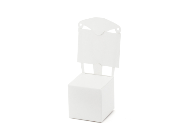 Boxes Chair, white (1 pkt / 10 pc.)