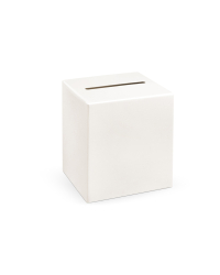 Wedding card box, cream, 24x24x24cm