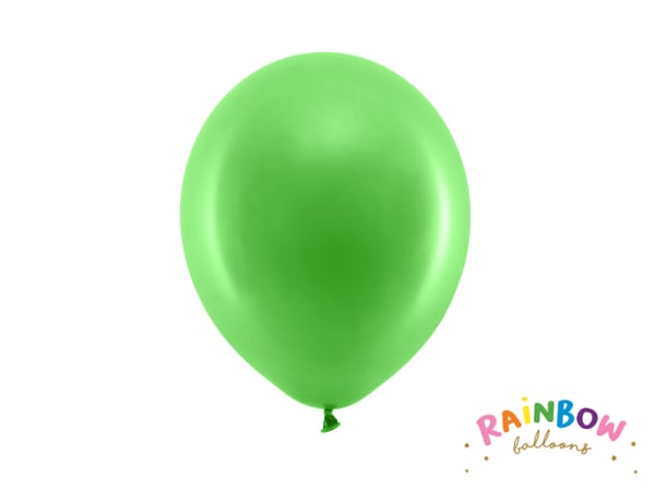 Rainbow Balloons 23cm pastel, green (1 pkt / 100 pc.)