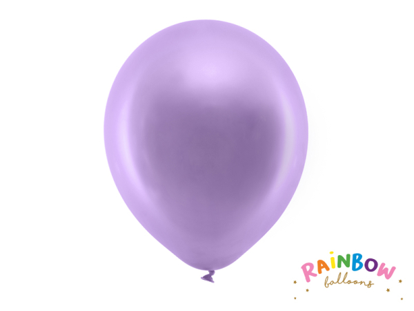 Rainbow Balloons 30cm metallic, violet (1 pkt / 100 pc.)