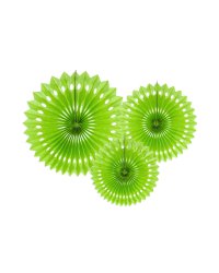 Tissue fan, green apple, 20-30cm (1 pkt / 3 pc.)