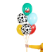 Balloons 30 cm, Farm, mix (1 pkt / 6 pc.)