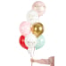 Balloons 30 cm, Love you mom, mix (1 pkt / 50 pc.)