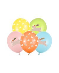 Balloons 30 cm, Egg Hunt, mix (1 pkt / 50 pc.)
