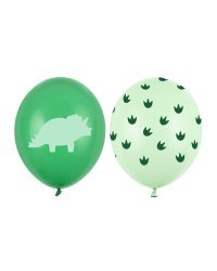 Balloons 30 cm, Dinosaur, mix (1 pkt / 50 pc.)