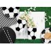 Party decorations set - Football, mix (1 pkt / 60 pc.)