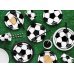 Party decorations set - Football, mix (1 pkt / 60 pc.)