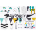 Party decorations set - Dinosaurs