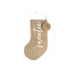 Decorative stocking Sweetie, white, 23x39.5cm