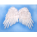 Angel's wings, white, 53 x 37cm